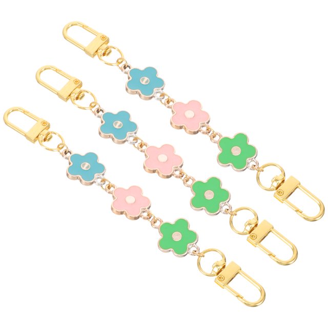 3Pcs Bag Extender Chain Purse Chain Strap Decorative Purse Strap Metal Purse Strap Extender Chain