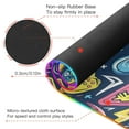 thumbnail image 4 of Large RGB Gaming Mouse Pad Led Glowing Mousepad Non-Slip Rubber Base 13 Light Modes 31.5x11.8 Gamepad and Lightning, 4 of 6
