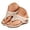 Beige, variant on Pandaie Orthopedic Sandals for Women 2026 Summer Slip On Beach Flip Flops Dressy Arch Support Wedge Sandal Wide Width Flower Casual Slippers Beige Size 6.5