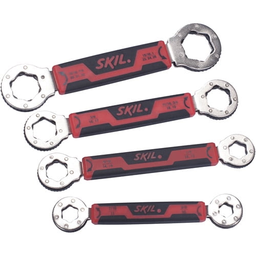 SKIL 4Piece Secure Grip Box Wrench Set