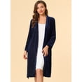 thumbnail image 2 of Albornoz Midi para Mujer Allegra K Armada XS, 2 of 6