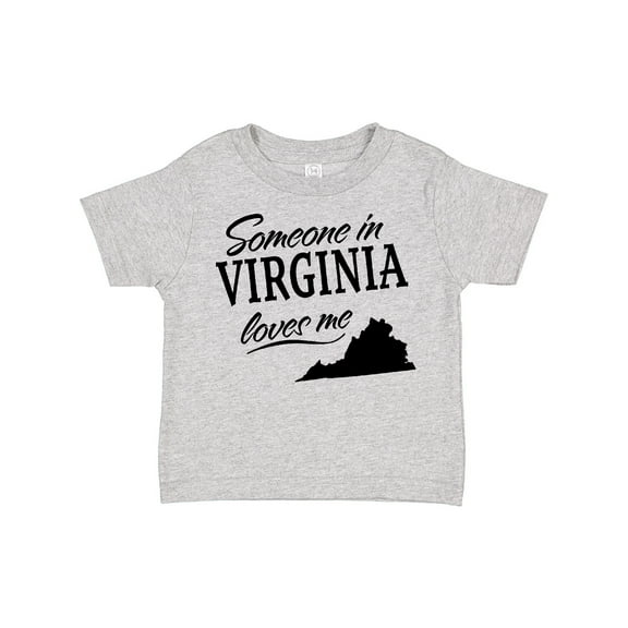 Inktastic Someone in Virginia Loves Me Boys or Girls Toddler T-Shirt