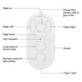 thumbnail image 3 of Télécommande Bouton Selfie, Déclencheur de Clic Type C Rechargeable Portée 10m avec Avance Rapide Inversée pour Vidéos Photos EBooks, 3 of 7