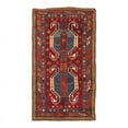 thumbnail image 2 of Pasargad Home Antique Kazak Collection Red Lamb's Wool Area Rug- 4' 7' X 8' 0', 2 of 2