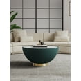 thumbnail image 2 of Manhattan Comfort Anderson Coffee Table with Steel Frame in Green, 2 of 9