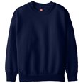 thumbnail image 1 of Hanes Boys Eco Smart Crew, Navy, Small, 1 of 2