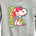 thumbnail image 3 of Peanuts - Peanuts Snoopy Woodstock - Toddler And Youth Crewneck Fleece Sweatshirt, 3 of 6