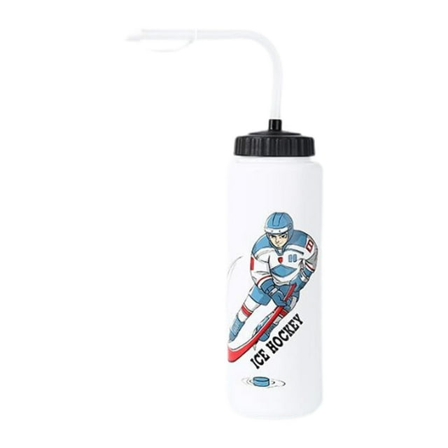 Botella de agua deportiva portátil DYNWAVEMX 1L Con paja larga