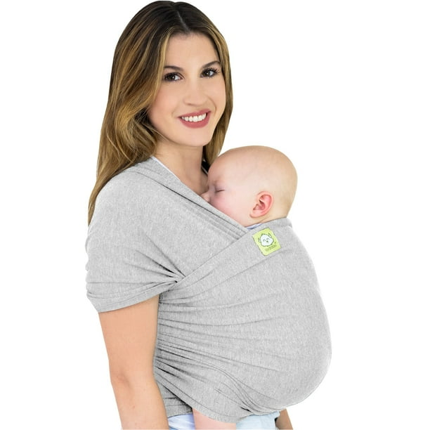 KeaBabies Allin1 Baby Wrap Carrier, Stretchy Baby Sling, Newborn