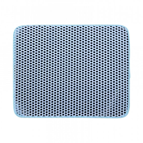 ACDANC Cat Litter Mat - Waterproof Kitty Litter Box Mat for Floor - Extra Large Pet Trapping Litter Rug Pad - Silicone Cat Supplies for Indoor Cats