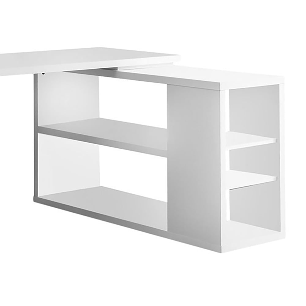 Monarch Hollow Core Left Or Right Facing Corner Desk White