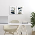 thumbnail image 2 of Stupell Industries Neutral Strokes Abstraction 2 Piece Gray Framed Print Under Glass Set design by Hannah Dawson, 20 x 14, 2 of 10