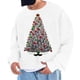 thumbnail image 1 of Sudadera sin capucha para hombre, cuello redondo, deportiva, con estampado de árbol de Navidad, sudadera con capucha, jersey de manga larga, blusa de poliéster para hombre, 1 of 4