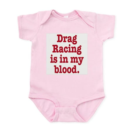 

CafePress - Drag Racing Infant Bodysuit - Baby Light Bodysuit Size Newborn - 24 Months