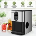 thumbnail image 4 of Costway 56 lbs/24 H Pepple Chewable Countertop Ice Maker with Self-Cleaning System, 4 of 9