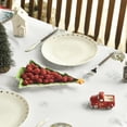 thumbnail image 5 of Christmas Tablecloth 60×84 Inch Rectangular, Dogs Truck Farm Snow Washable Table Cover for Party Picnic Dinner Decor, 5 of 6
