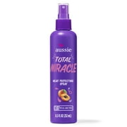 Aussie Total Miracle Heat Protecting Spray, for All Hair Types, Sulfate Free, 8.5 fl oz