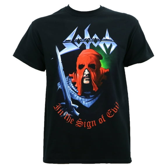 Sodom Men's In The Sign of Evil T-Shirt Black M