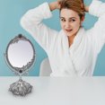 thumbnail image 2 of MasteelfCA Miroir de Bureau Double Face Maquillage de Mariage Style Européen, 2 of 7