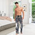 thumbnail image 7 of FREEAMG Sloth Cotton Pajama Pant for Men, Super Soft Lightweight Lounge Pajama Bottoms Drawstring Sleepwear Pant with 2 Pockets, 7 of 7