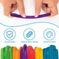thumbnail image 3 of Paleta de madera con forma de arcoíris Craft Sticks WISYOK, 1000 unidades, 3 of 8