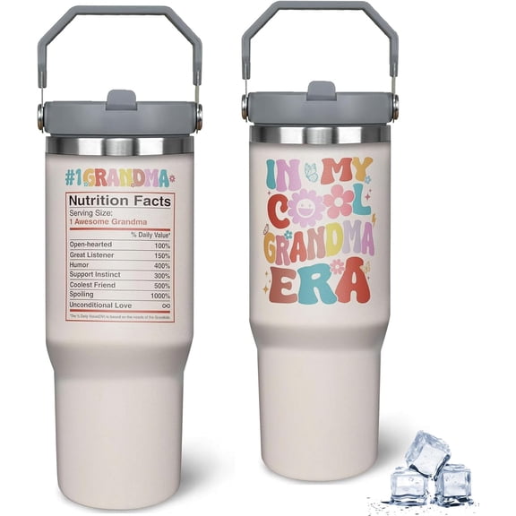 Grandma''s 30 oz Tumbler - In My Cool Grandma Era Cup, Christmas Gifts for Grandmothers