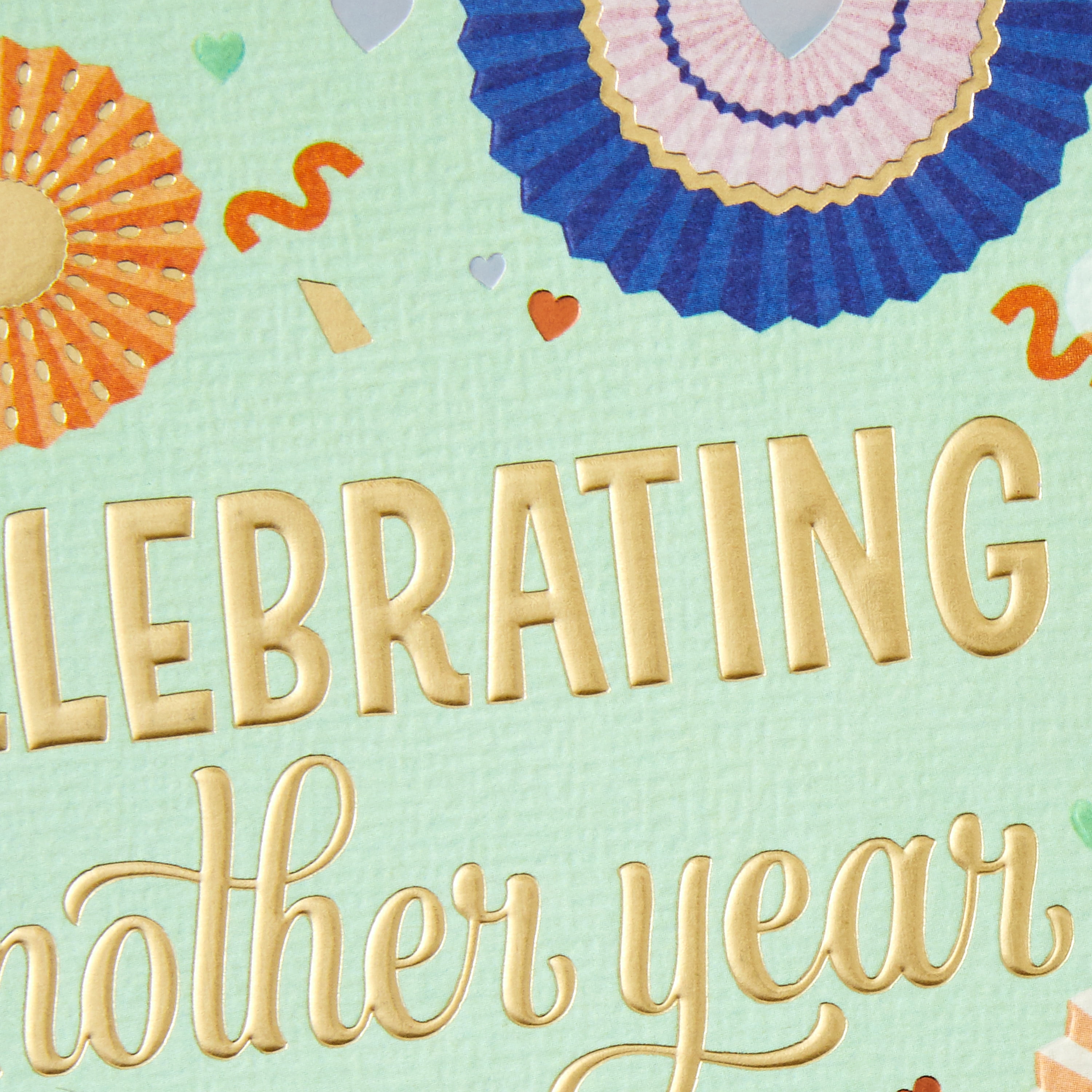 Hallmark Anniversary Greeting Card (Celebrating Another Year of Love)