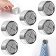 thumbnail image 1 of Juego de 6 soportes para paños de cocina, ganchos redondos para paños de cocina, soporte para toallas autoadhesivo, soporte para toallas de mano con ventosa para baño y cocina, 1 of 5