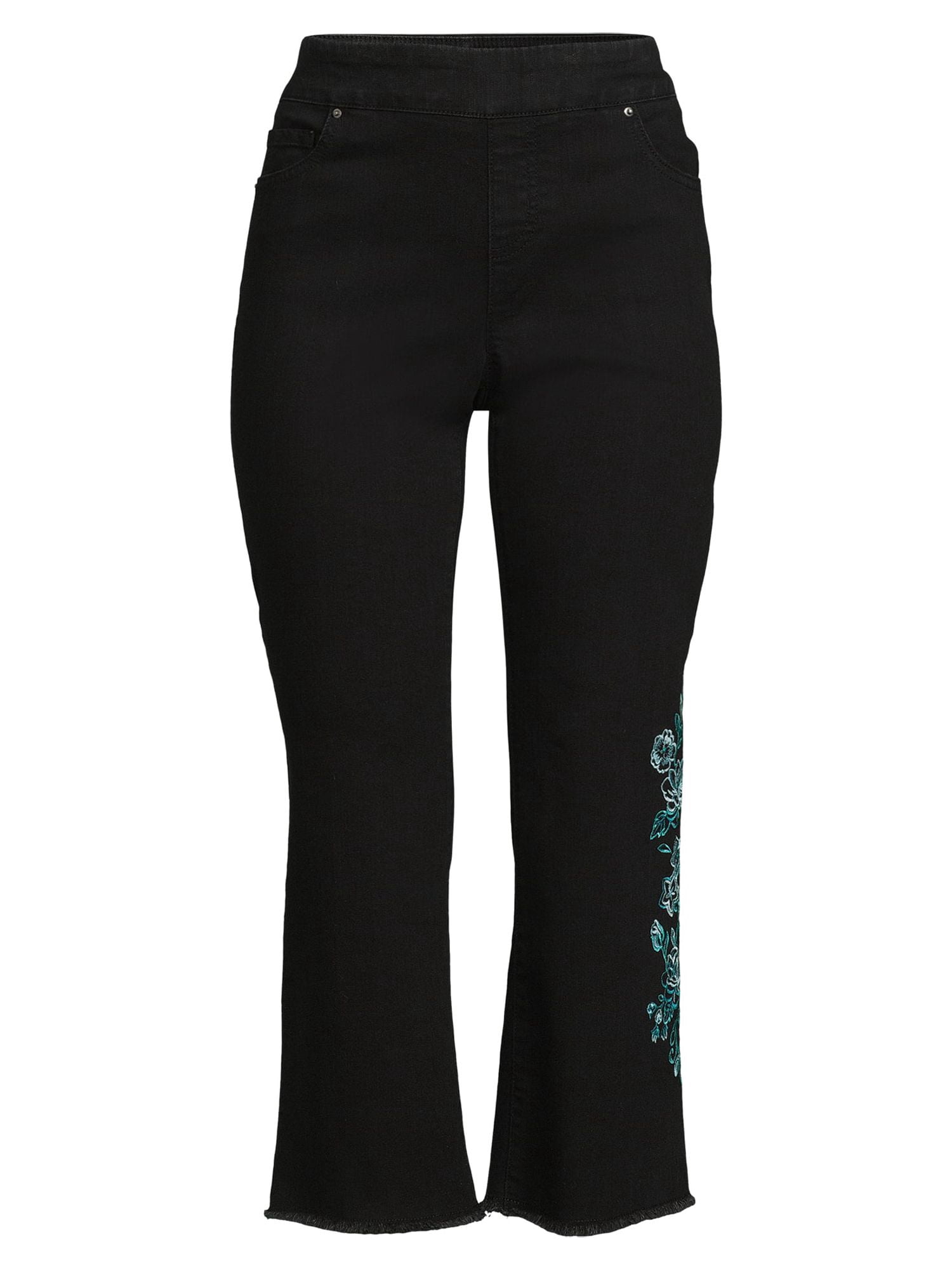 The Pioneer Woman Embroidered Crop Denim