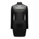 thumbnail image 4 of Vestido de manga larga con costura de nalgas sexy informal a la moda para mujer Fridja NMB702, 4 of 5