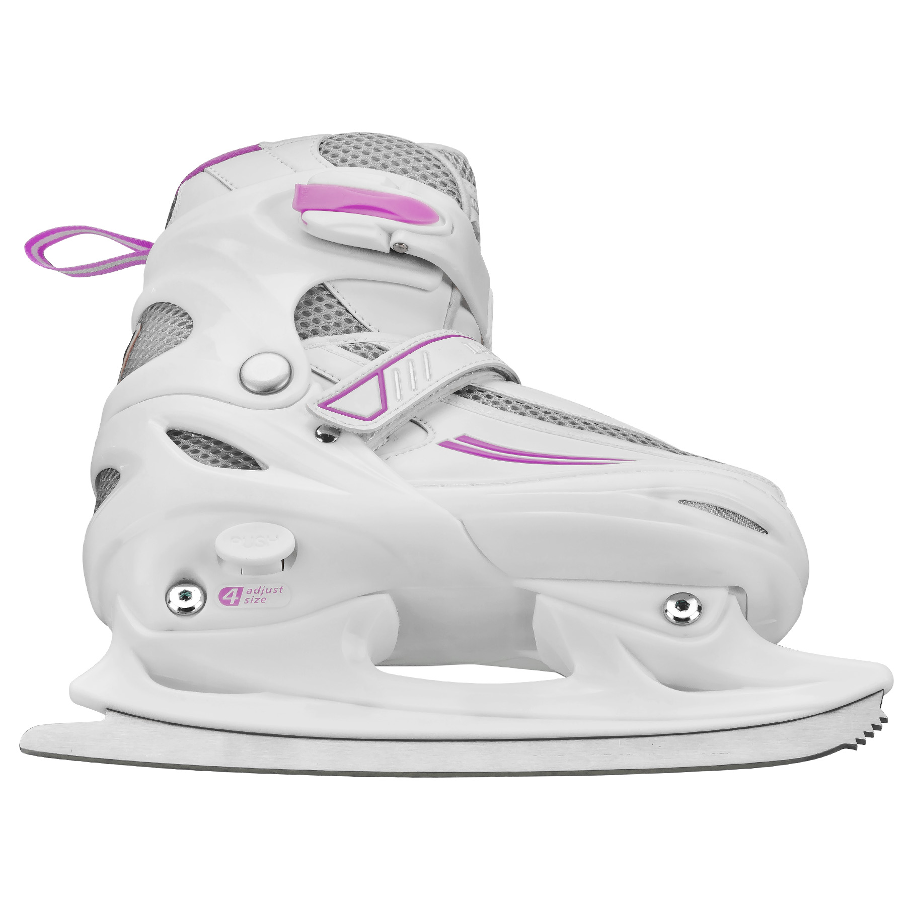 Lake Placid Summit Girl's Adjustable Ice Skate, Medium