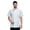 White, variant on Unisex Chef Jacket for Men - Summer Breathable Kitchen Shirt for Hotel/Restaurant Staff, Waiter Uniform, Bakery Work Clothes | Lightweight Cotton Chef Coat for Catering & Cooking