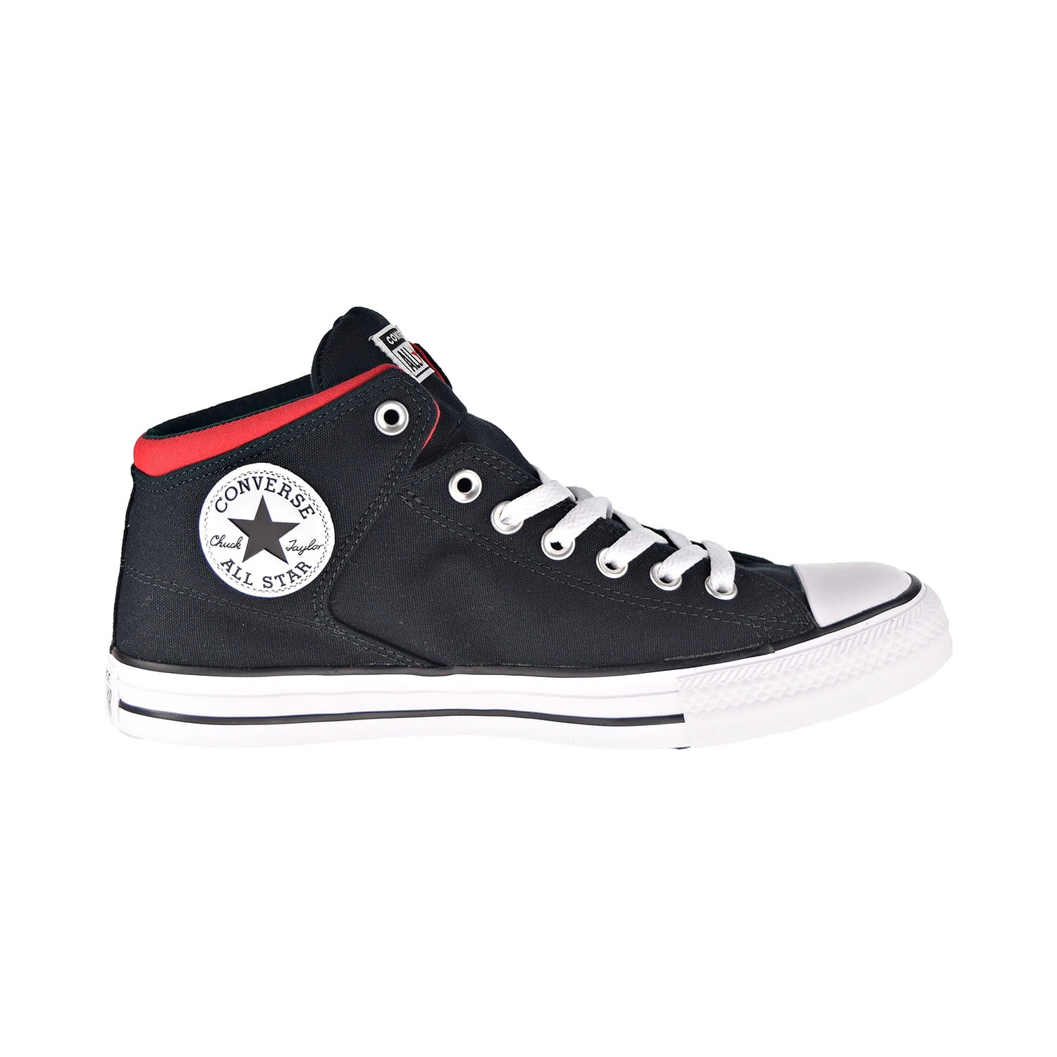 Converse Chuck Taylor All Star High Street Men's Shoes Black-White ...