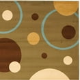 thumbnail image 3 of Contemporary Rug - Porcello Polypropelene Pile -Green/Multi-Color:Green/Multi,Design:Contemporary,Shape:Medium Rectangle,Size:9' 6''L x 6' 7''W, 3 of 3