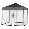 thumbnail image 1 of pantalla para sombrilla de patio,Toldo protector para sombrillas de patio,Carpa con cubierta para sombrilla de exterior y malla densa,Cerramiento colgante para sombrillas de jardín,Funda, 1 of 9
