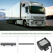 Durable Car Flood Lamp 42 Inch LED Work Light Bar 4 PCS Offroad Headlight Die-Casting Aluminum Housing Driving Lamp