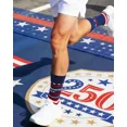 thumbnail image 3 of USA Flag Socks for Men Women,3 Pair America 250th Star Stripe Socks 1776-2026, Independence Day 4th of July Gifts, 3 of 4