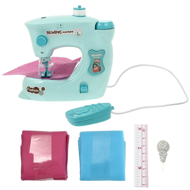 KAKOWELY 1 juego de máquina de coser simulada para niños, juguete de simulación, máquina de coser falsa