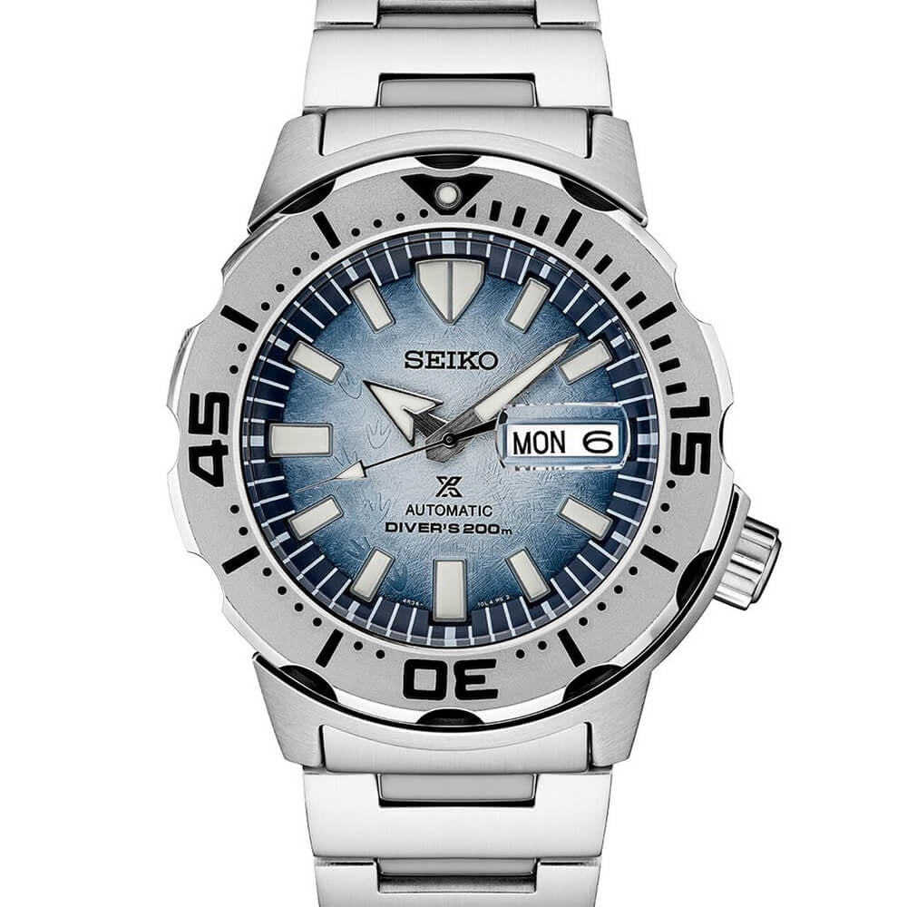 Seiko SRPG57 Prospex Save The Ocean Special Edition Antarctica Dive Watch -  Monster 