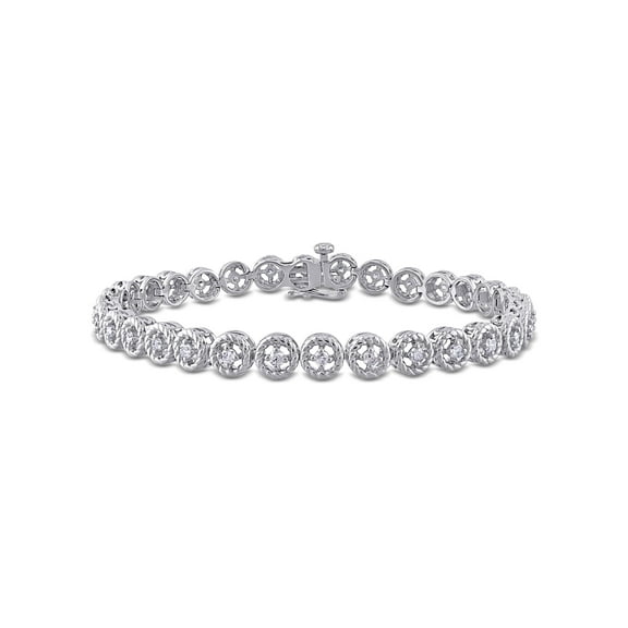 Everly Women's Diamond Sterling Silver Tennis Bracelet