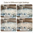 thumbnail image 7 of ODIKA 3'x5' Washable Area Rug Non-Slip, Flatweave, Easy Care Chinoiserie Vintage Lattice Distressed Retro Scroll Rig Dusty for Hallway, Laundry Room, 7 of 7