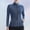 Light Blue, variant on Cowboy Zipper Yoga Jacket For Women High Neck And Tight Fitting Double Pocket Sports Outerwear Fitness Top