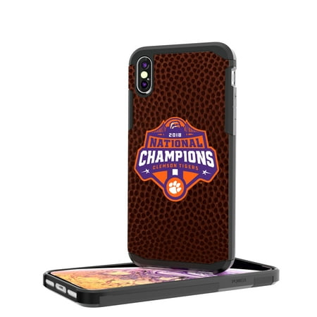 Clemson Tigers College Football Playoff 2018 National Champions iPhone Rugged (Best College Football App For Iphone)