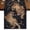 Black, variant on Retro Tiger Burlap Cotton Table Runner 13x108 Inches Long, Black Wildlife Animals Vintage Farmhouse Table Runners, Outdoor Dining Table Decor for Baby Shower/Party/Wedding