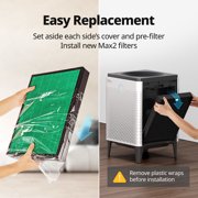 Coway Airmega 400/400S Air Purifier Genuine Replacement Filter Set, HEPA and Active Carbon Filter, 1-Year Supply