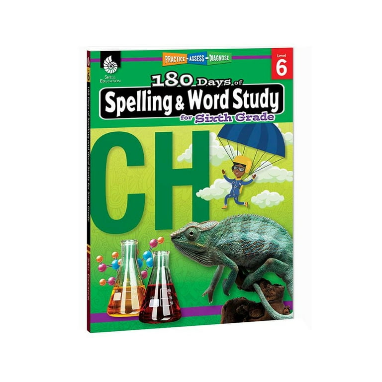 180 Days of Practice 180 Days(tm) Spelling and Word Study for