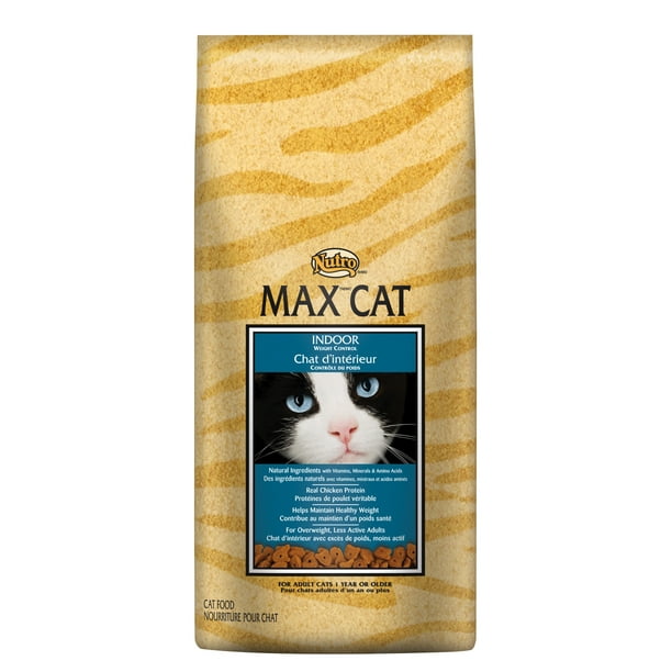 Nutro Max Indoor Adult Weight Control Real Chicken Protein Dry Cat Food 3 Lb Bag Walmart Com