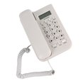 thumbnail image 1 of HLONK Téléphone Résidentiel Mural Fixable Téléphone Fixe Maison Hôtel Téléphone Filaire de Bureau Téléphone Fixe pour Bureau Hôtel Maison Salle de Bain, 1 of 8