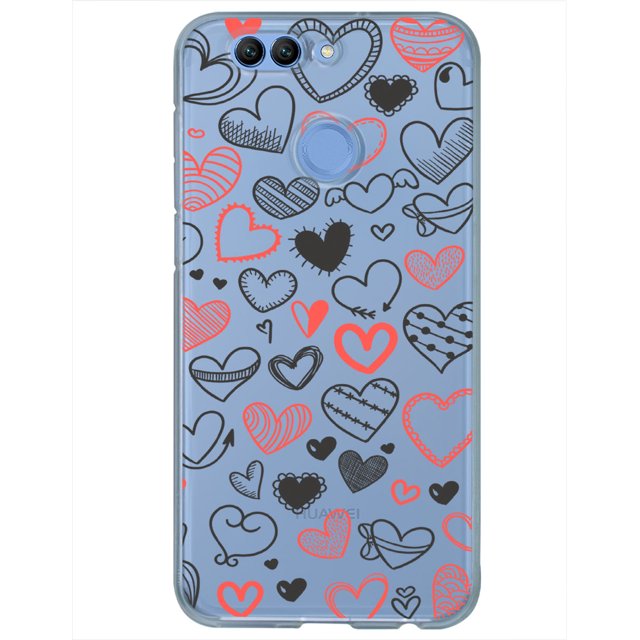 Funda para Huawei P10 InstaCase Love Collection Corazones Lienas