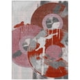 thumbnail image 2 of Addison Rugs Chantille Indoor/Outdoor Contemporary Novelty Red Machine Washable Rectangle Rug, 5' x 7'6", 2 of 8